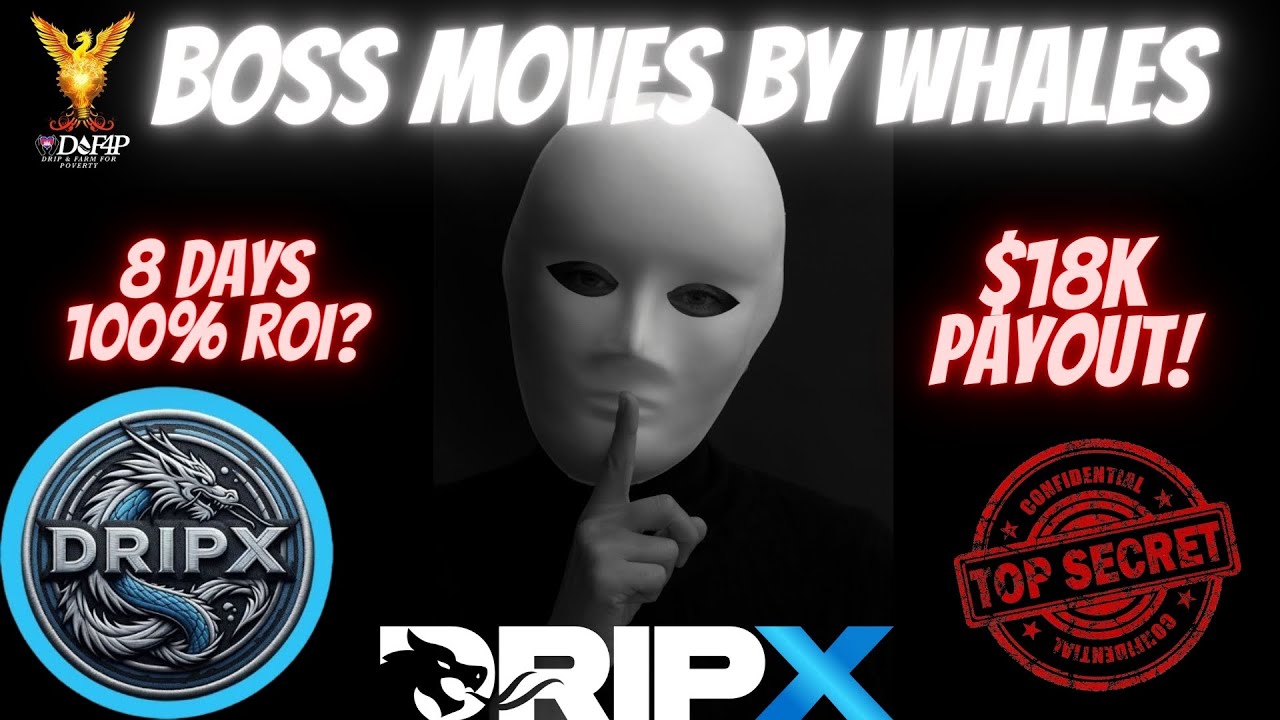 Drip Network Dripx making Whale moves 18k payout.