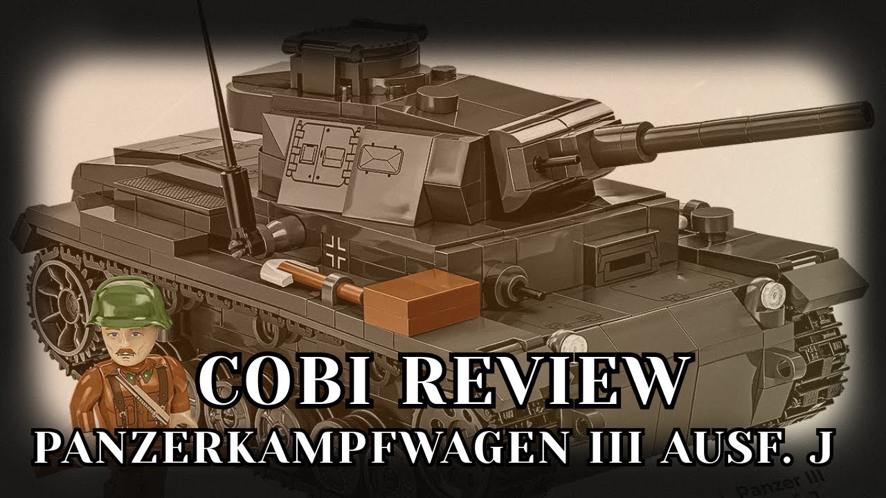 Pzkpfw. III Ausf. J (2289) - COBI REVIEW 🔥