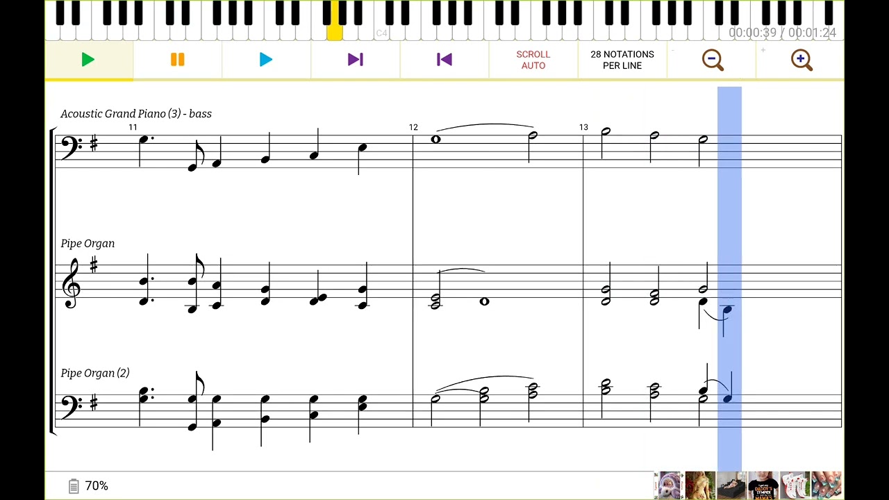 Lead, Kindly Light (bass)