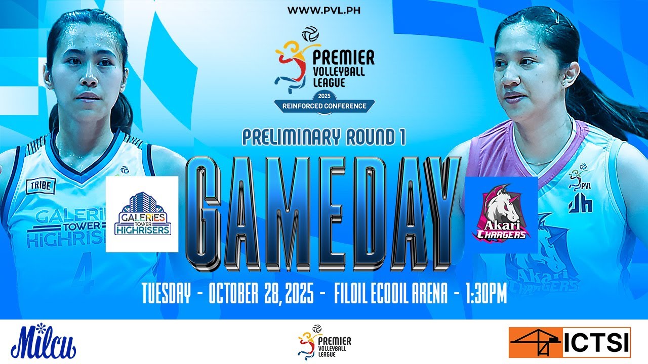 GALERIES TOWER vs. AKARI - Full Match | Preliminaries | 2025 PVL Reinforced Conference