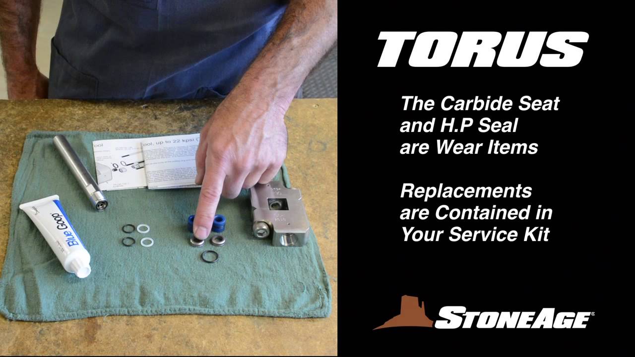 StoneAge® Torus™ TR-130 Tool Maintenance