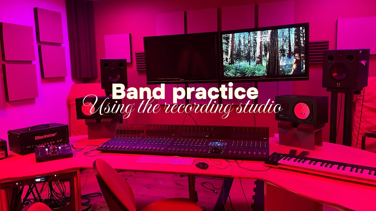Band Practice Vlog: Recording Demos For the First Time (or trying to…) 