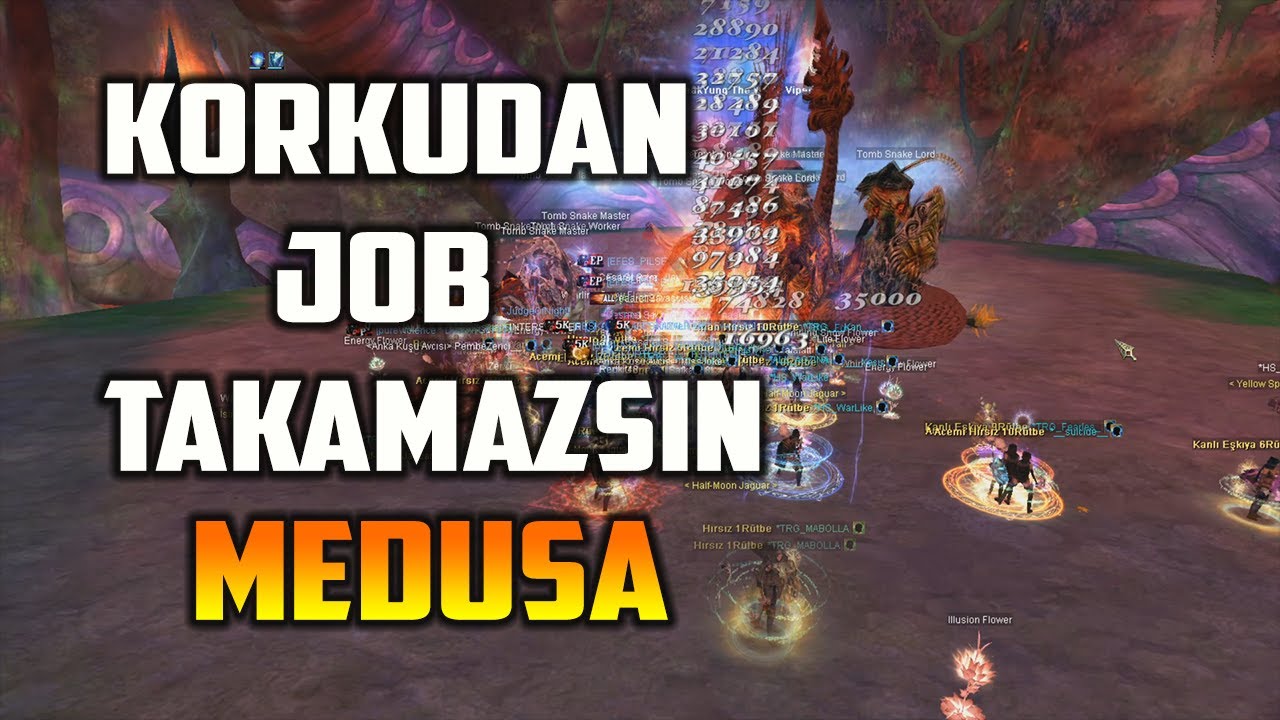 KORKUDAN JOB TAKAMAZSIN | MEDUSA | Silkroad Online T&uuml;rkiye #Silkroad​​ #TRSRO​