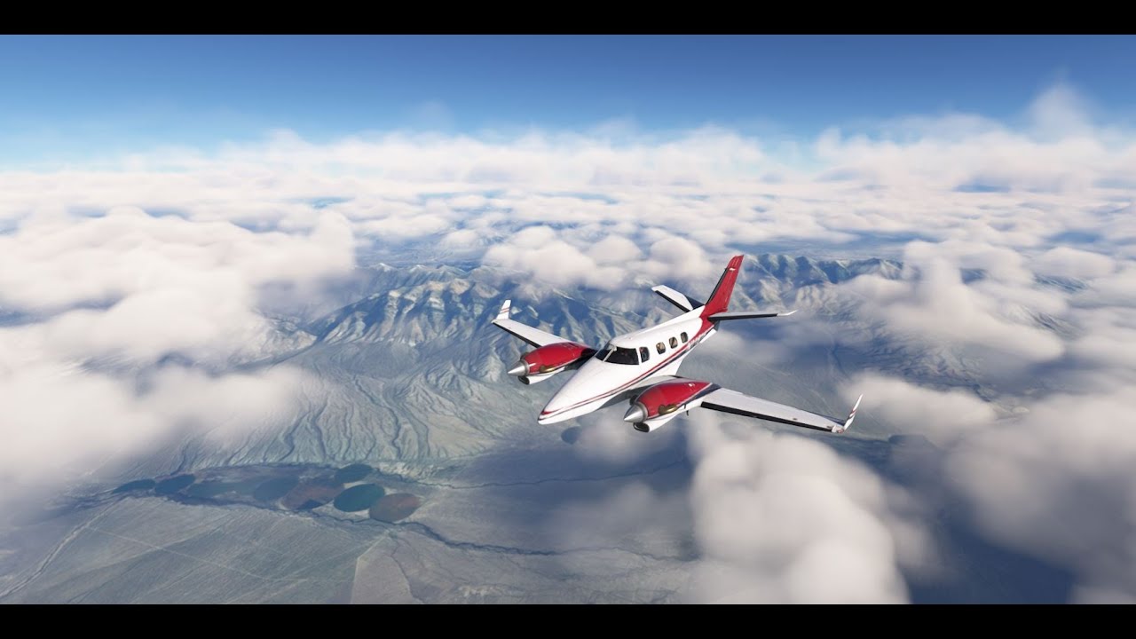 [VATSIM] Jackson Hole to McCall (BSQ Duke)