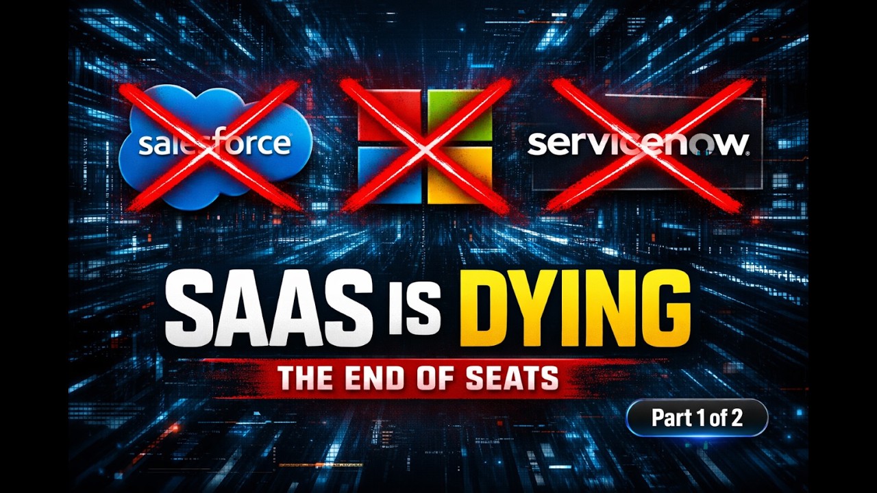 The SaaS Apocalypse: Why Salesforce, Microsoft & ServiceNow are Panicking