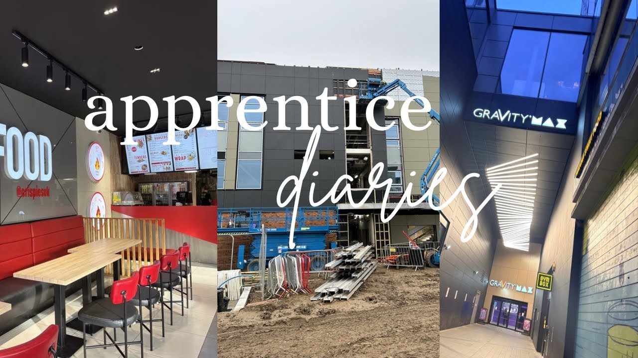 apprentice diaries | getting back into routine + work + uni + food shopping + more