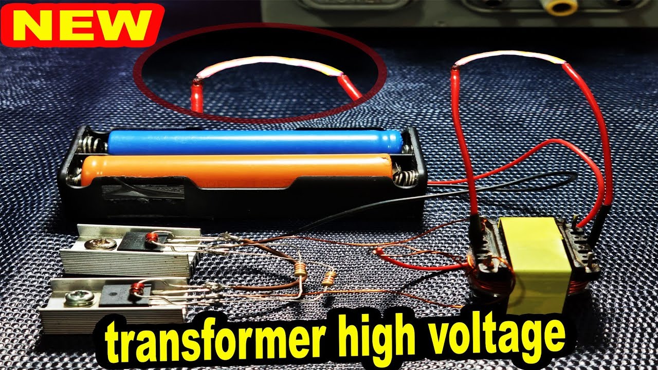 how to make transformer high voltage 100 kv