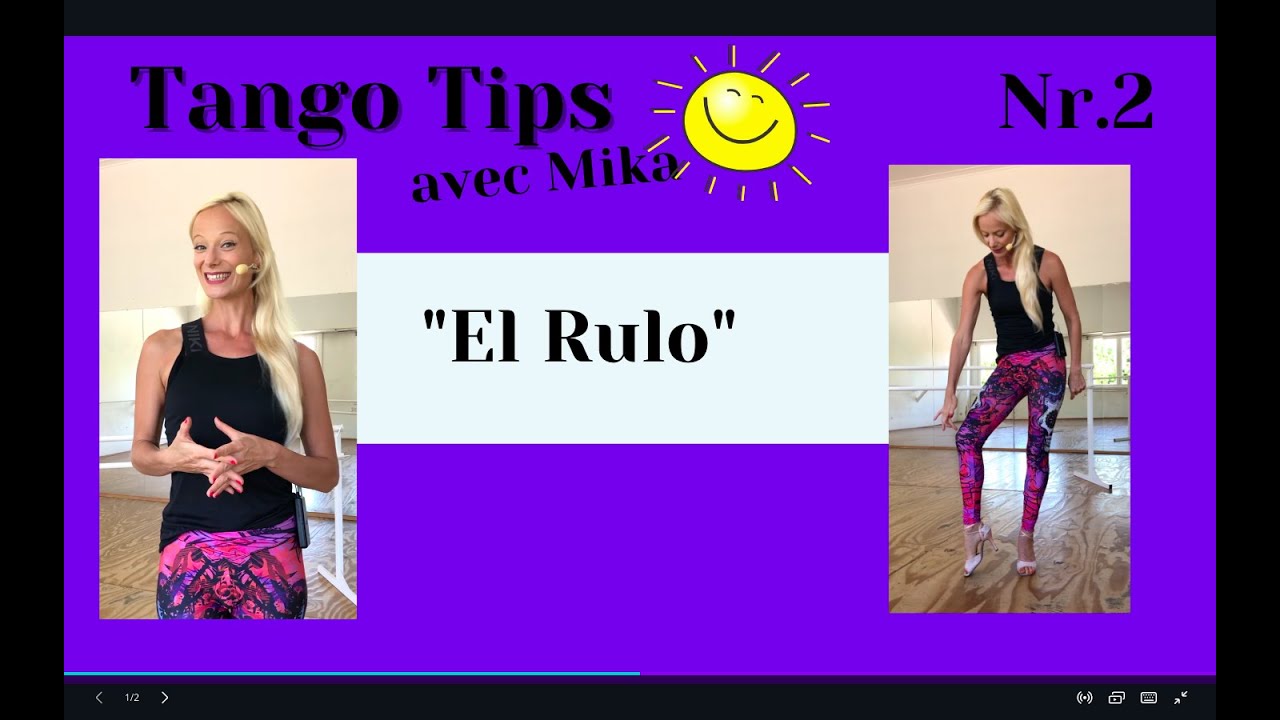 TANGO TIPS AVEC MIKA  (en francais) Nr. 2: 