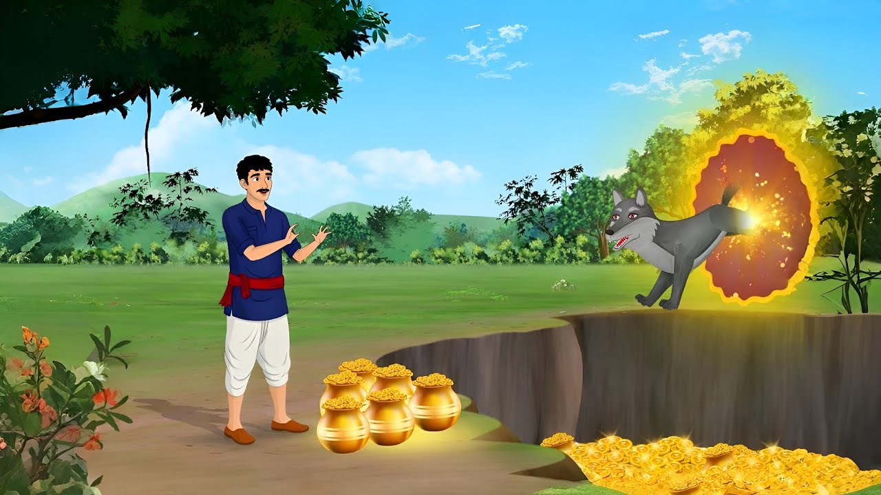 নেকড়ের অদ্ভুত রহস্য । Moral Stories Cartoon Bengali | Fairy Tales  Bengali cartoon | 