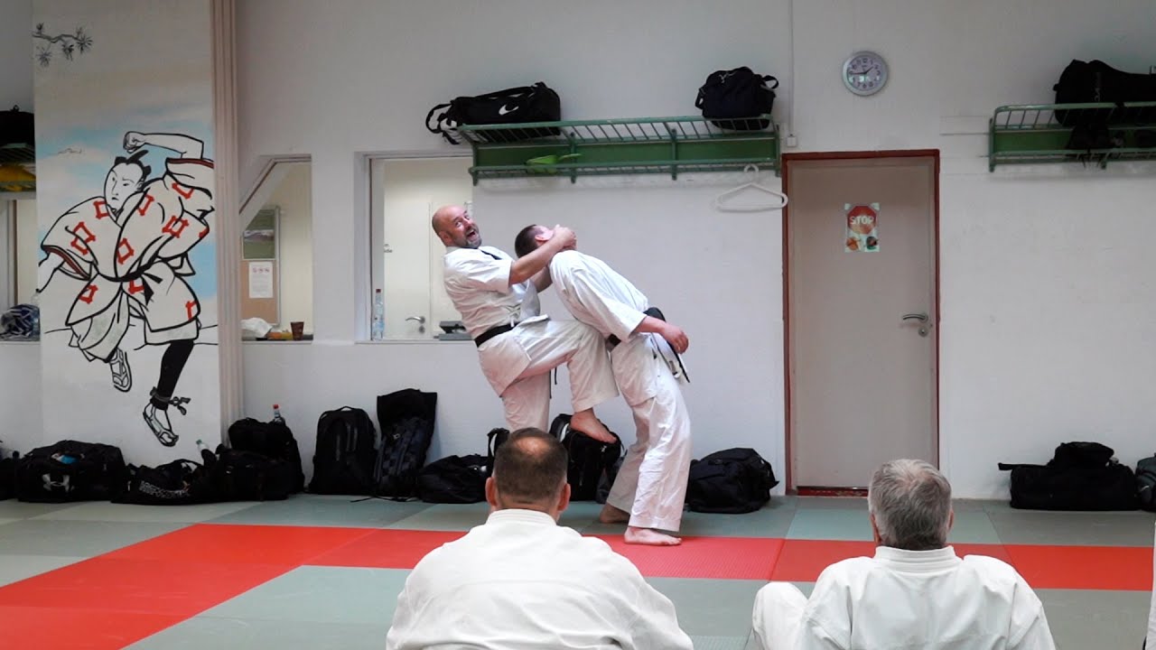 Karatemeister Iain Abernethy im Budocentrum Hamburg, Mai 2022