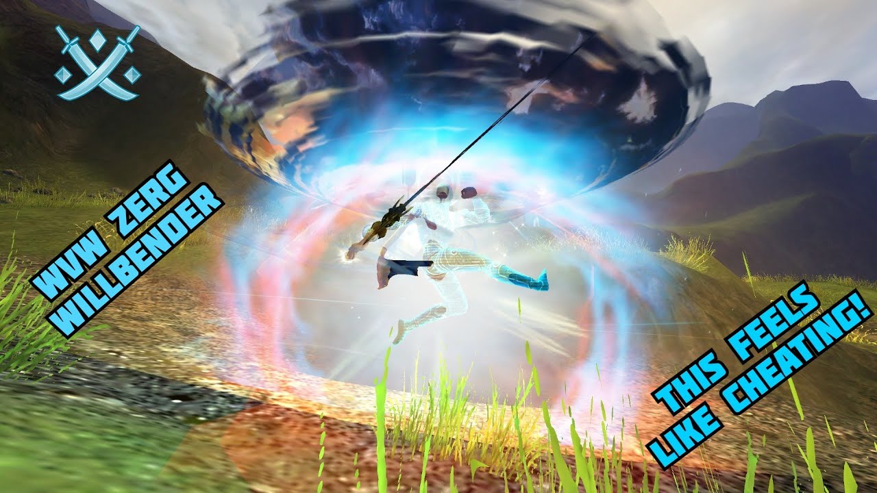 GW2 WvW  Power Willbender - These cooldowns are NOT fair ! - Complete Guide With Commentary