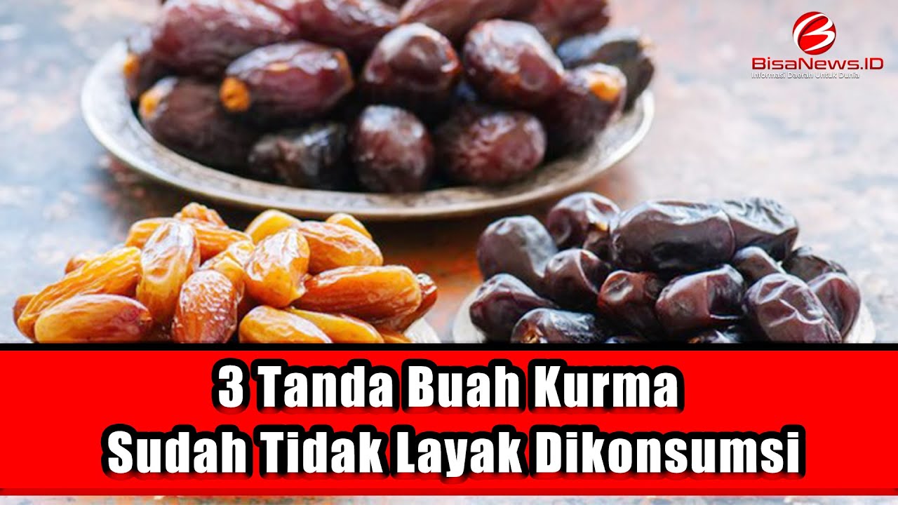 3 Tanda Buah Kurma Sudah Tidak Layak Dikonsumsi