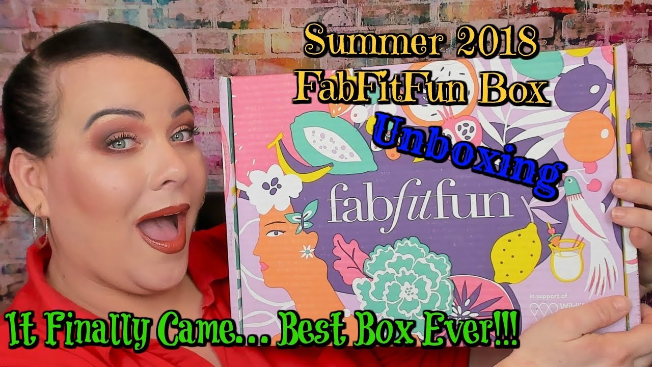 Finally...Best Box Ever!!! // FabFitFun Summer Box