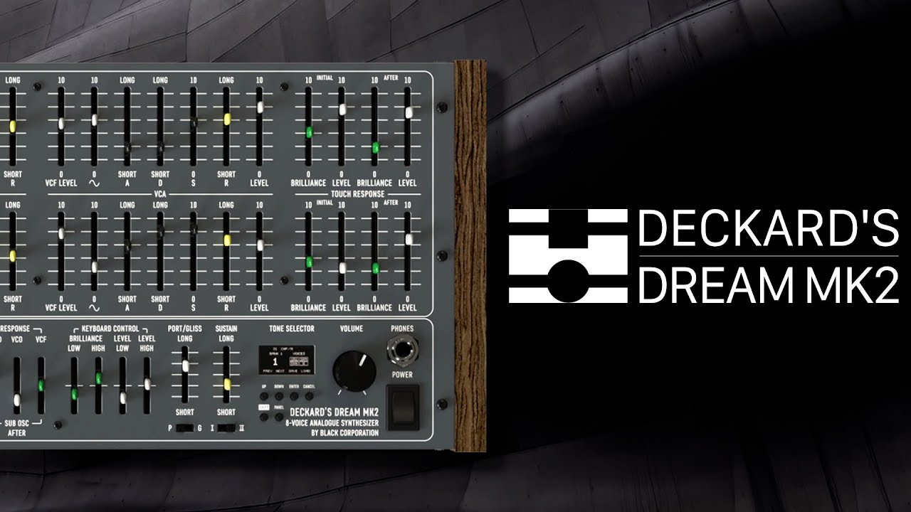Black Corporation Deckard's Dream MK II Sound Demo (no talking) with Meris LVX Delay