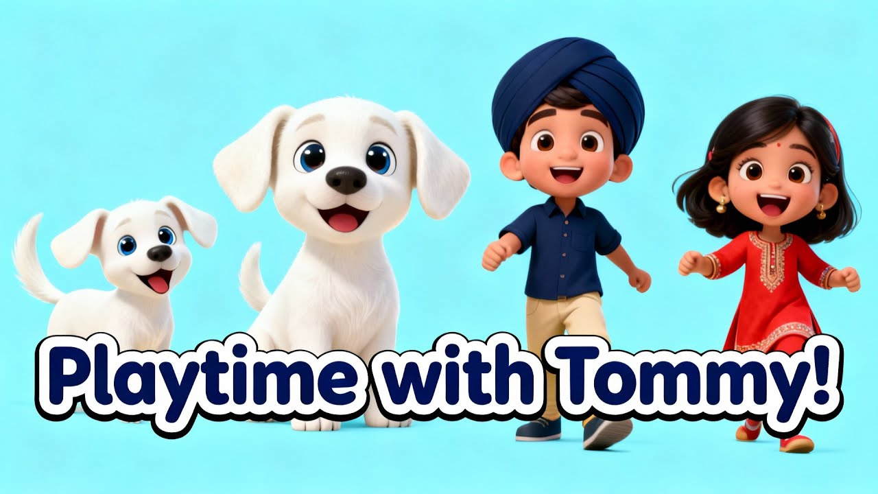 Tommy Puppy Fun | Kids Cartoon Videos | Playful Puppy Tales