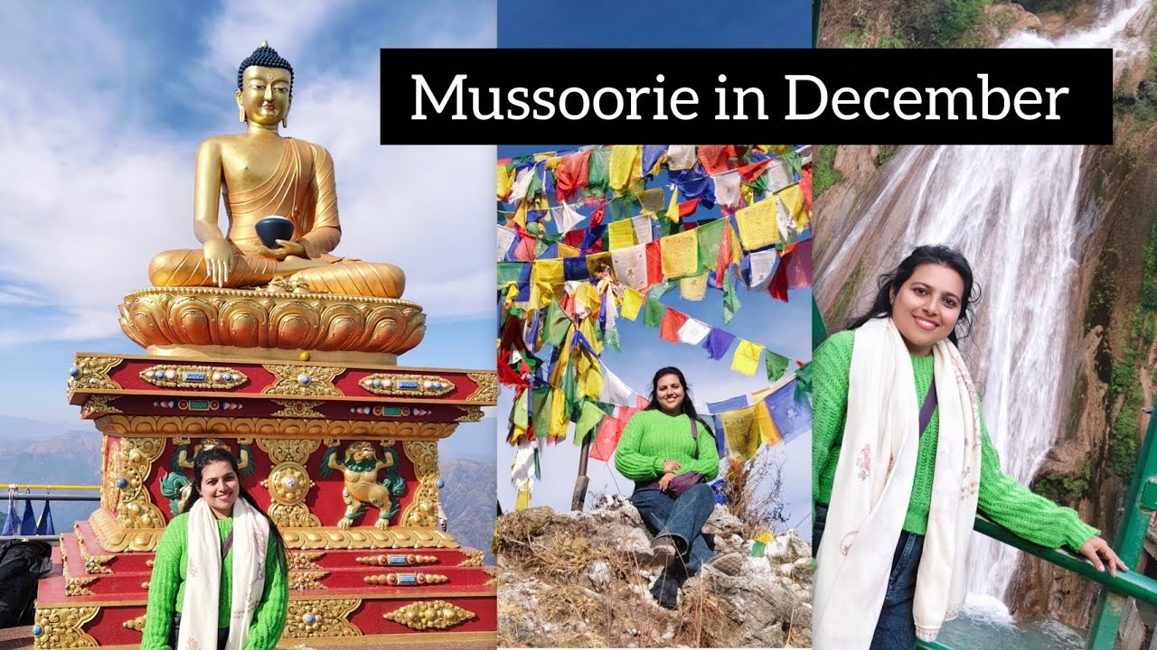 Mussoorie in December #part2 #exploremussoorie #placestovisitinwinter #touristplaces 