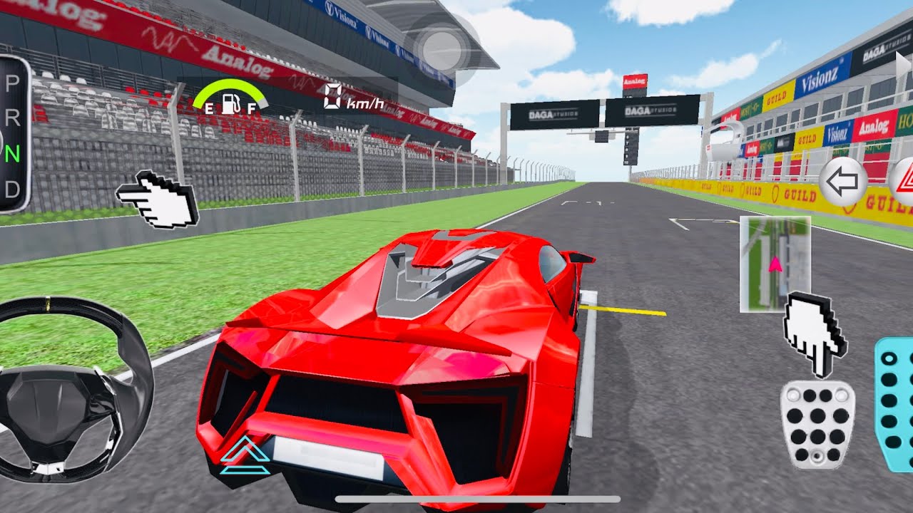 Brand New Lamborghini In Racing Track - 3D Driving Class - ISO Gameplay 