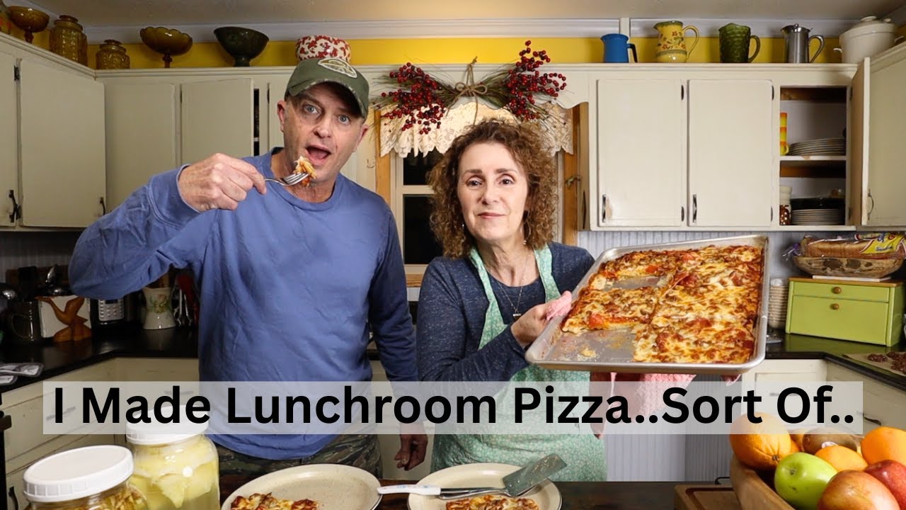 Remember Lunchroom Pizza??? I  Made It...Sort Of 😅