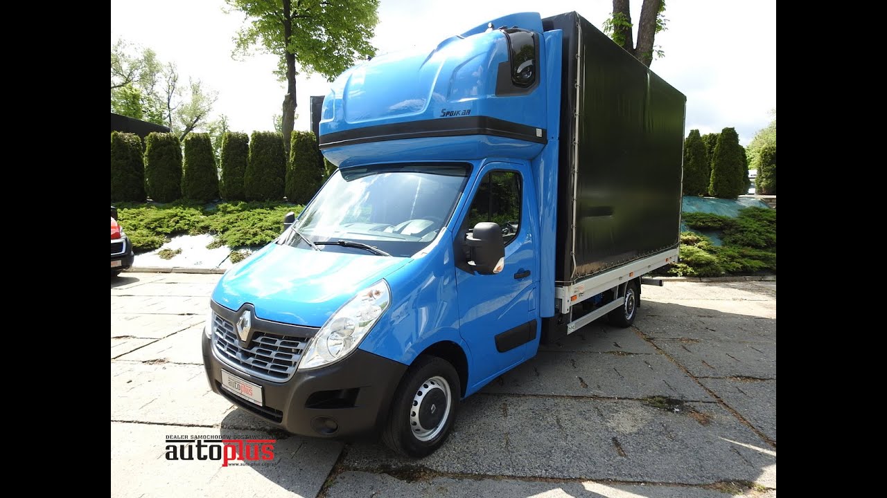 RENAULT MASTER PLANDEKA WINDA 9 PALET KLIMATYZACJA  3089 AUTO-PLUS.COM.PL TEL. +48 607 888 556