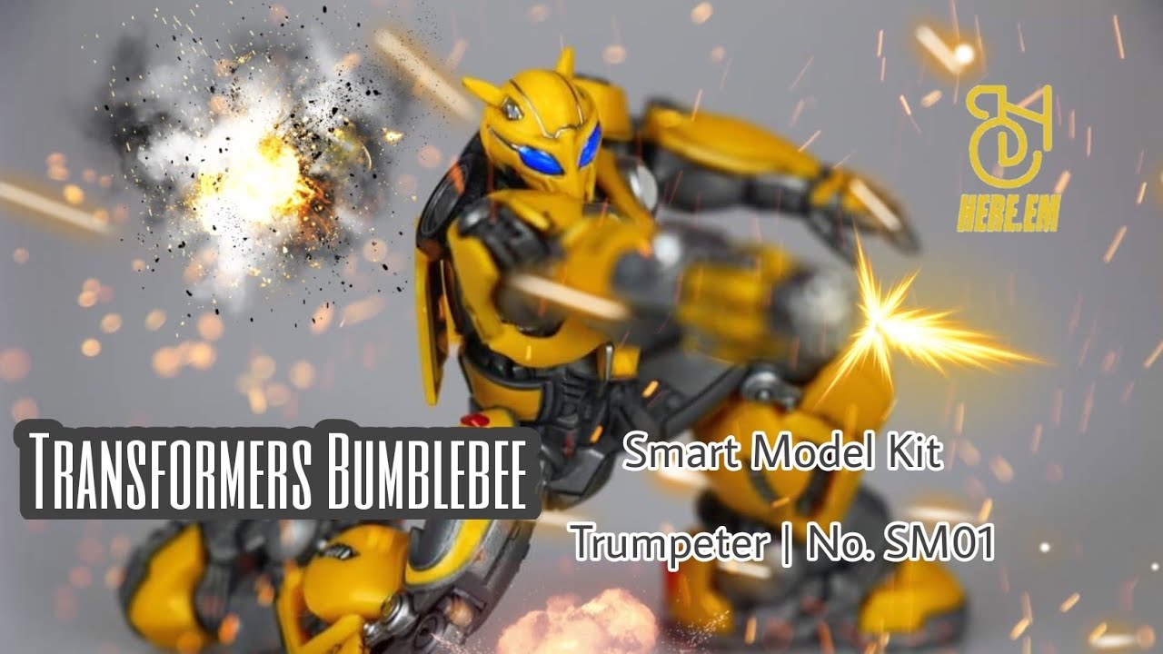 Hobby Time - Transformers Bumblebee Smart Model Kit  Trumpeter | No. SM01