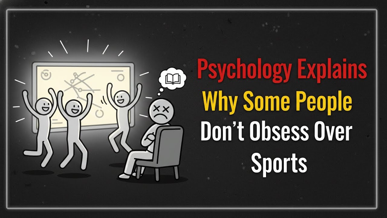Psychology Explains Why Some People Don't Obsess Over Sports