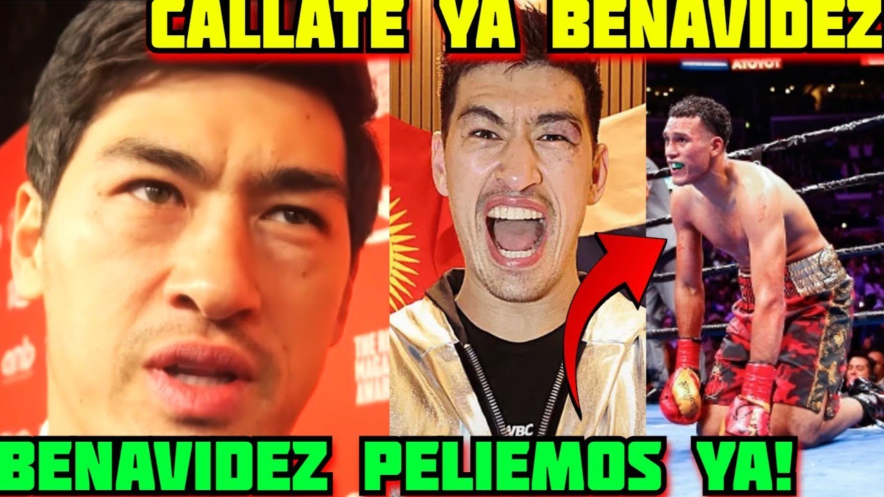 Dmitry Bivol Molesto reta a David Benavidez a Pelear en Septimbre ya me canse de que hable mal de mi