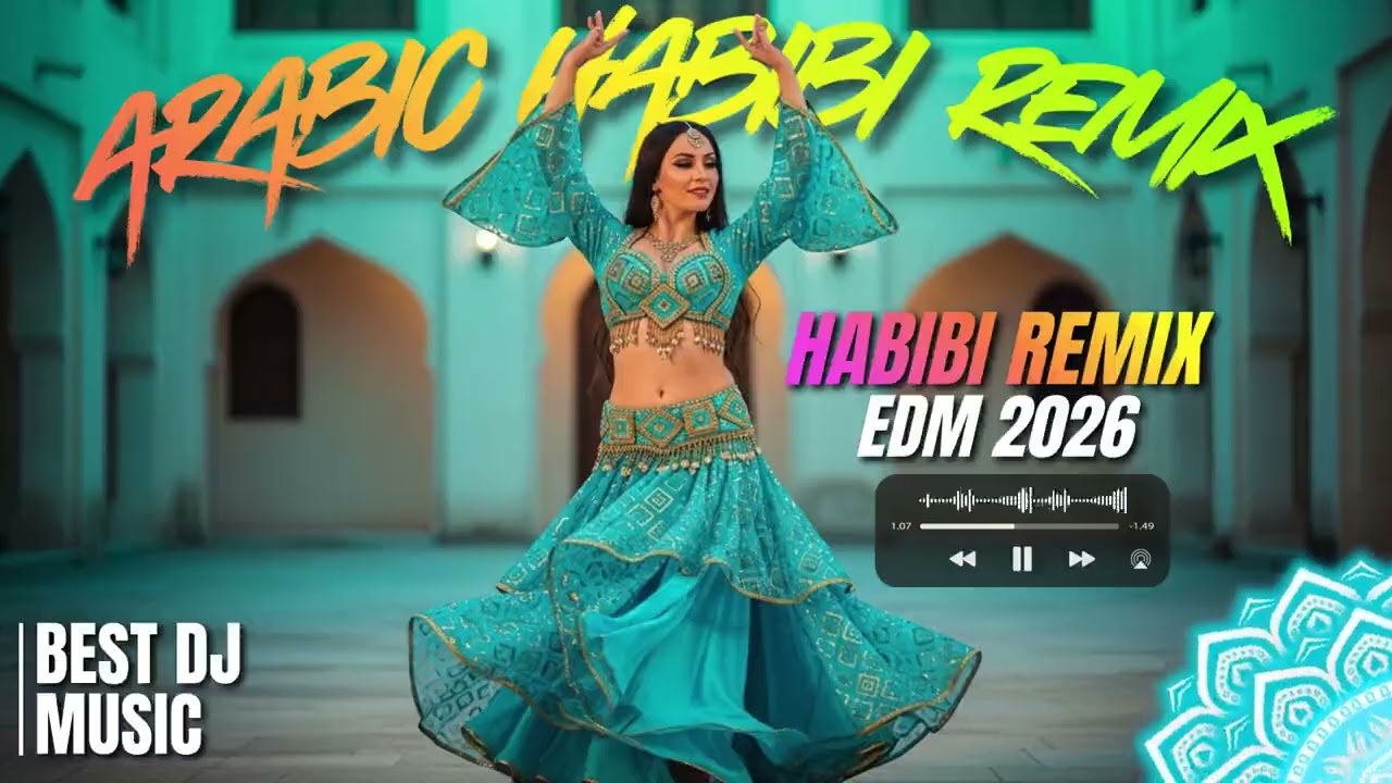 Arabic EDM Remix Hyped Crowd Mode 🎤 DJ Arabic Festival Atmosphere