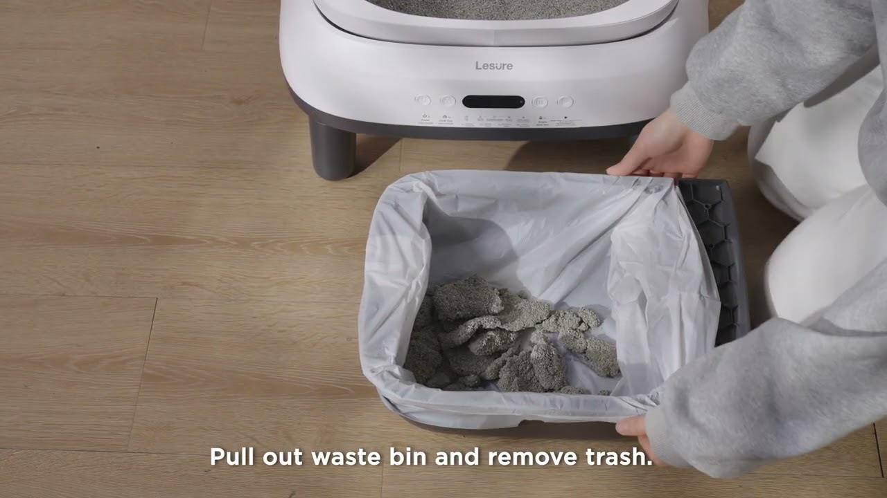 Lesure LitterFree | Emptying the Waste Drawer
