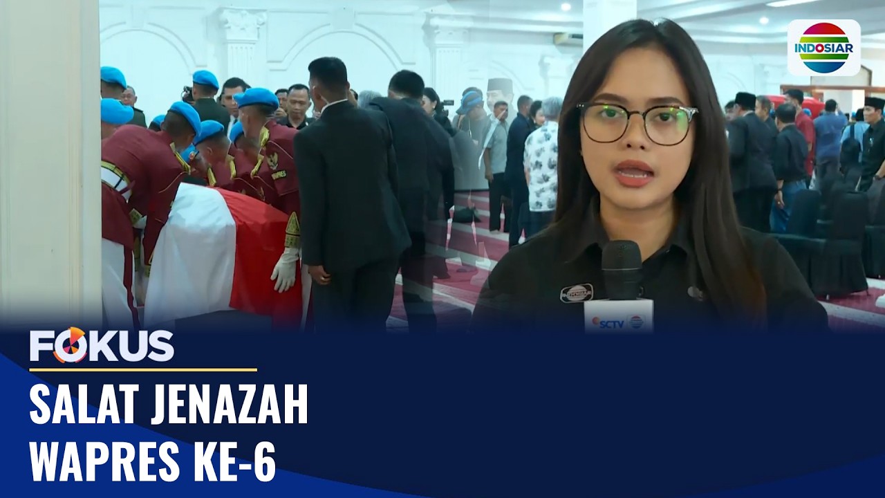 Salat Jenazah Wapres Ke-6 | Fokus