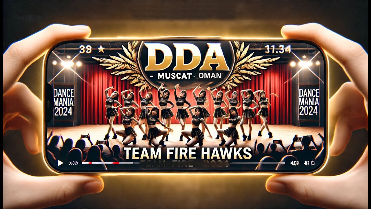 FIRE HAWKS - DDA Muscat || Dance Mania 2024 || Indian Social Club