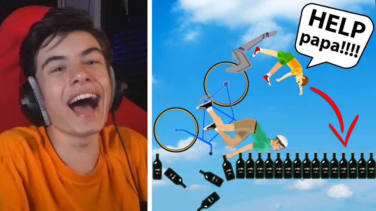 IK BEN DE SLECHTSTE VADER OOIT !! 🤣 | Happy Wheels