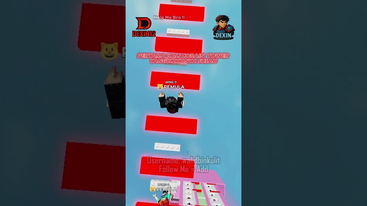 Pertama Kali Coba Tower Laser Merah di Roblox Tapi GAMPANG BANGET!? 😱 #roblox #shorts #robloxedit