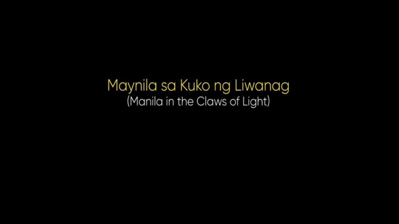 Maynila sa Kuko ng Liwanag (A Short Remake)