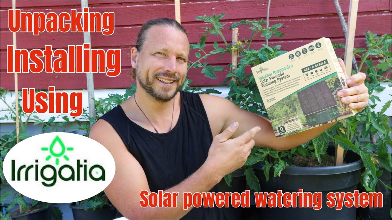 How to set up a irrigation system, Complete Guide (IRRIGATIA SOL-C36Q)