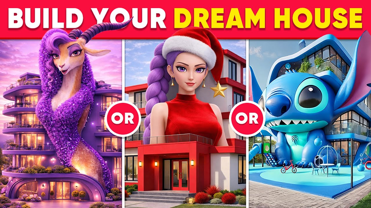 Would You Rather - Build Your 2026 Luxury Dream House 🚀🏡🌈✨ Quiz Ninja