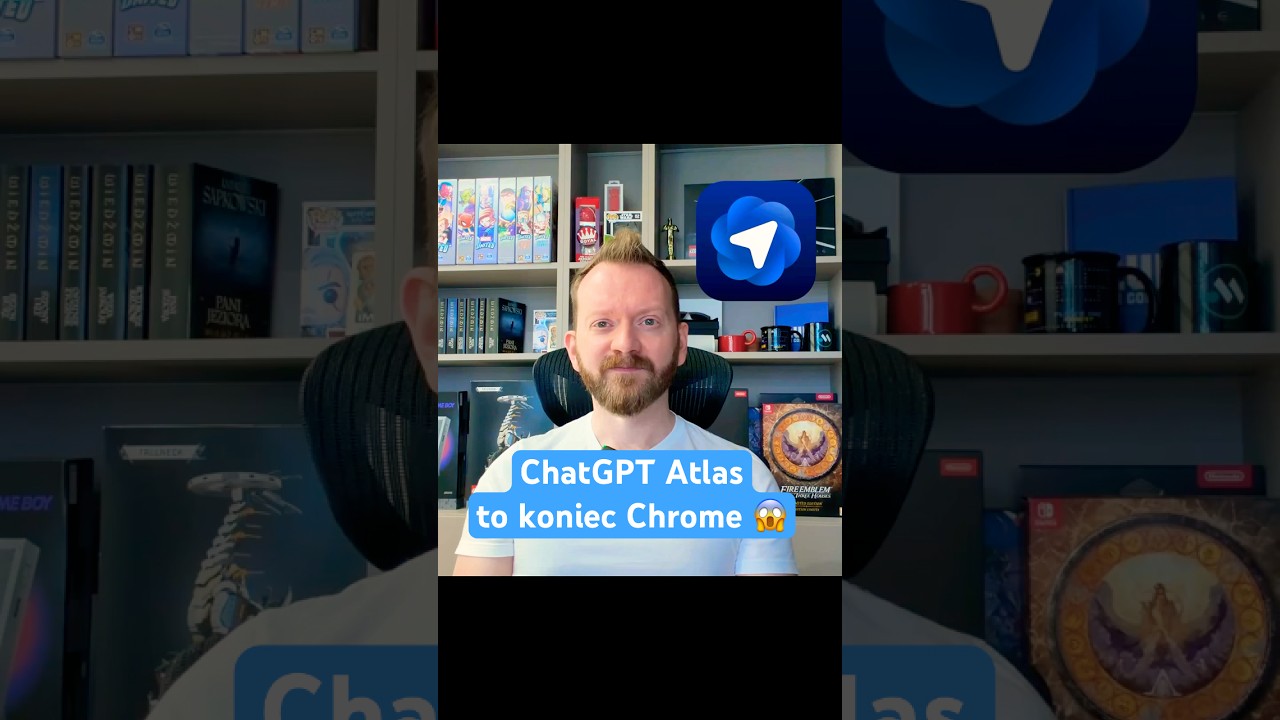ChatGPT Atlas &ndash; koniec Chrome? 😱 Przeglądarka AI, kt&oacute;ra robi wszystko za Ciebie