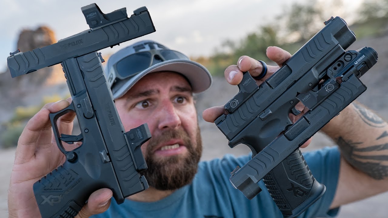 10MM Slide Swap! 3.8&rdquo; vs 4.5&rdquo; XDM Elite by Springfield.