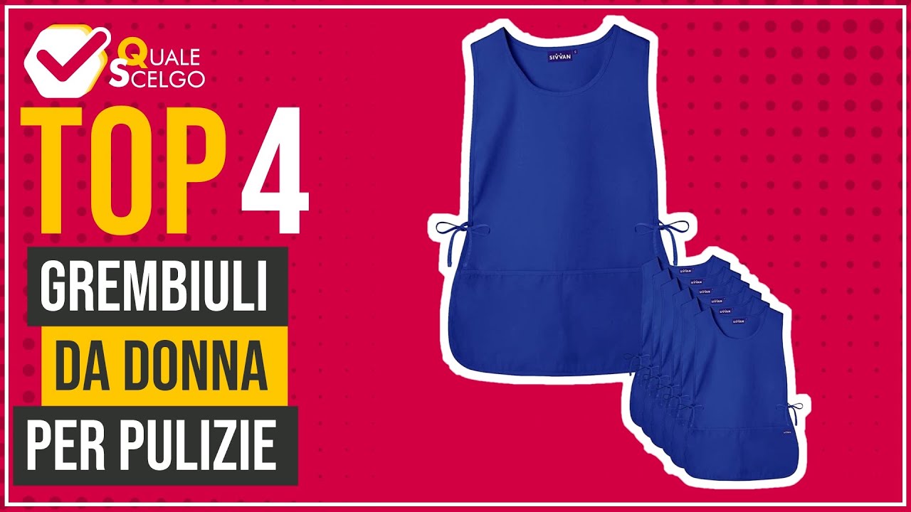 Grembiuli da donna per pulizie - Top 4 - (QualeScelgo)