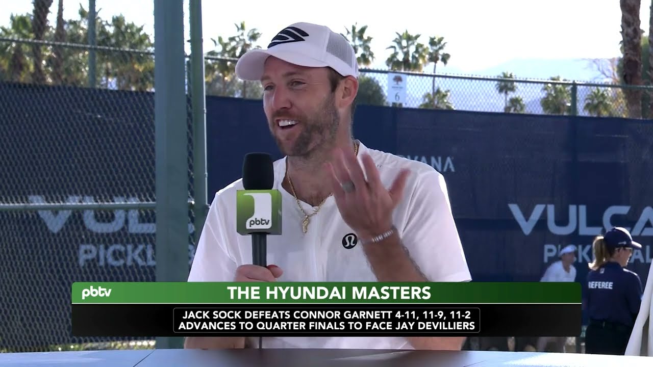 Jack Sock Round of 16 Post-match Interview