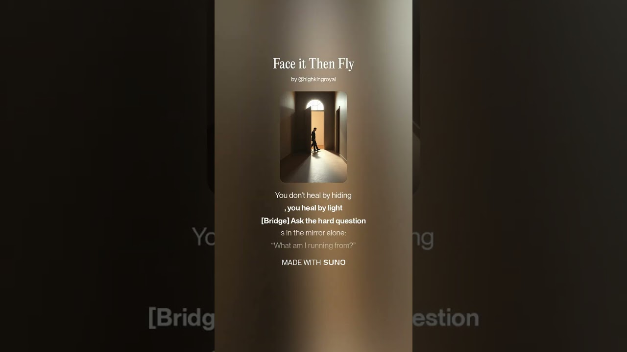 Face it Then Fly