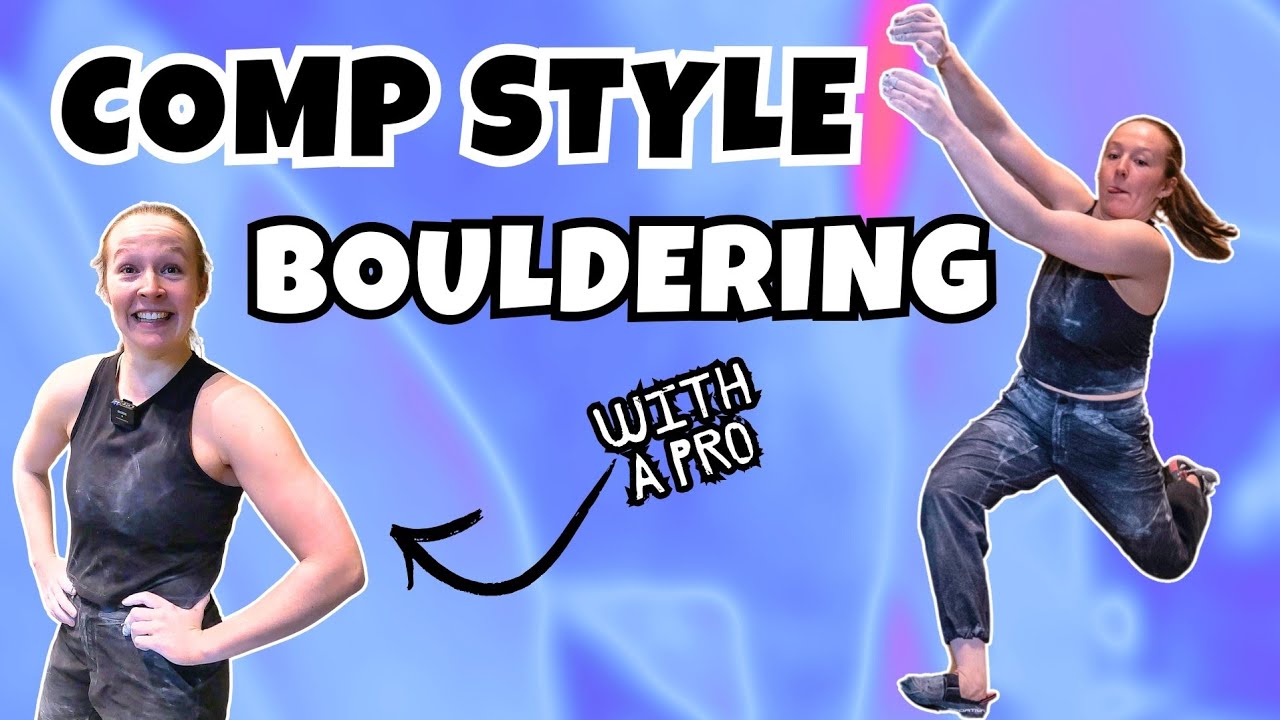 Learn Comp-Style Bouldering from a Pro: Training Tips & Techniques