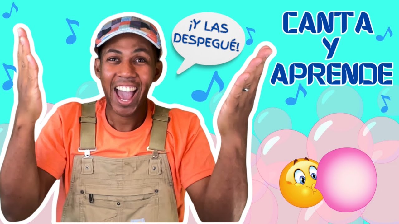 GOMA DE MASCAR PEGAJOSA Canc&iacute;on | Canta y Aprende con Pancho | Icky Sticky Bubblegum Spanish