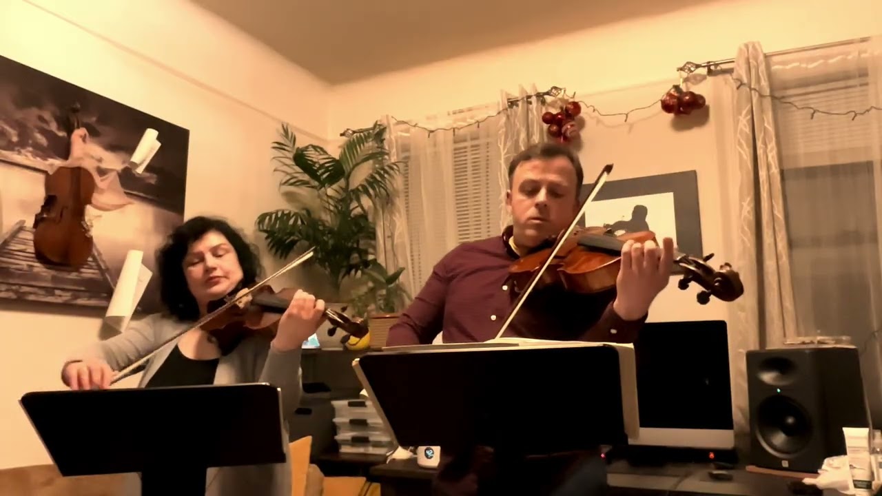 W.A.Mozart  Duo for Violin & Viola in G Major, K 423-Part2