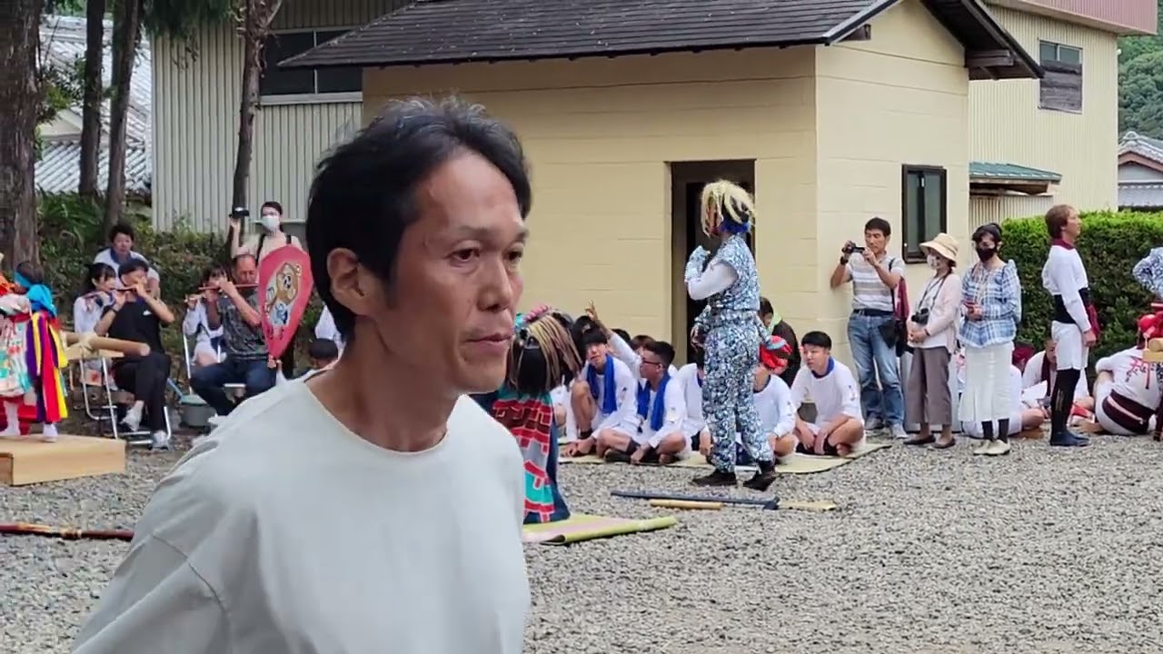 お祭りハンター早良皇子～！令和５年～印南祭り宵宮～！　山口八幡神社　　　　　　　　【地方地区獅子舞奉納～！】