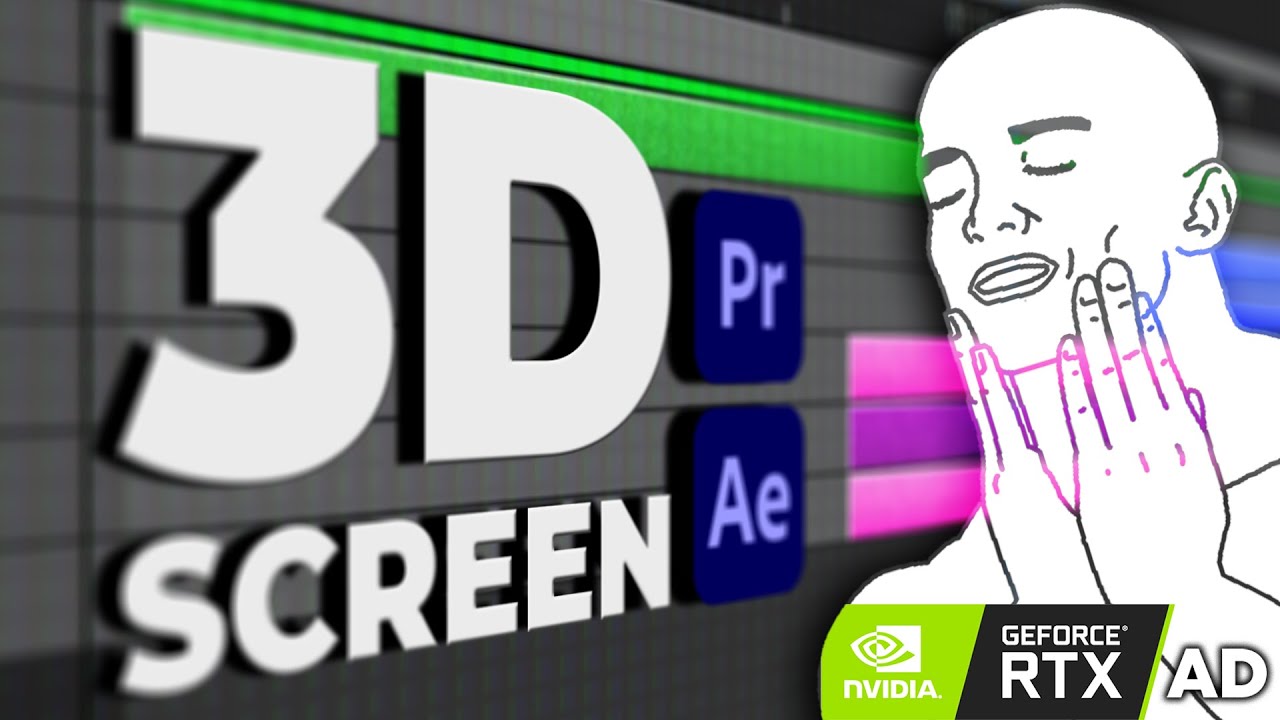 How To Edit The 3D Screen Effect (Premiere Pro/After Effects)