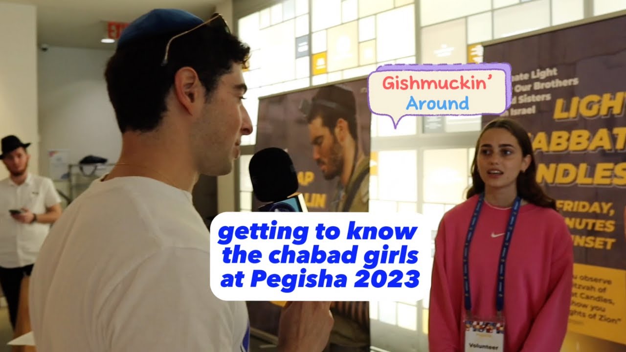 Getting to know the Chabad girls at Pegisha 2023