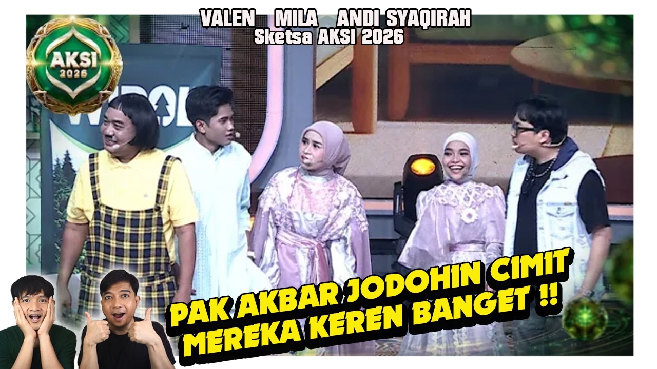 Akting mereka udah nyambung sama senior seniornya. Andi Syaqirah, Valen, & Mila sketsa AKSI.
