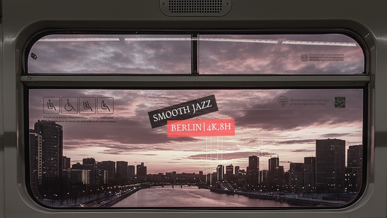 [playlist] Одиночество на брусчатке Берлина 🎧 (8H, 4K | Berlin Jazz, Cobblestone Drift)