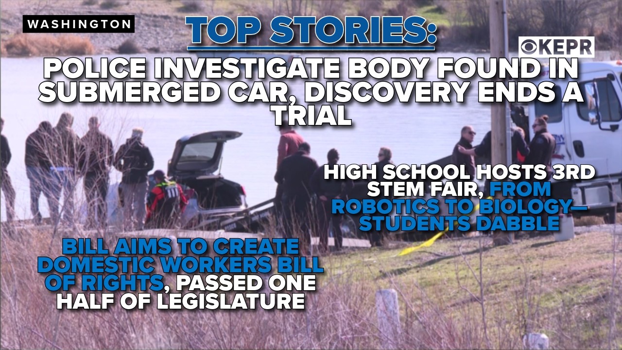 TOP STORIES: Police investigate man found in submerged car, ends his trial on serious charges