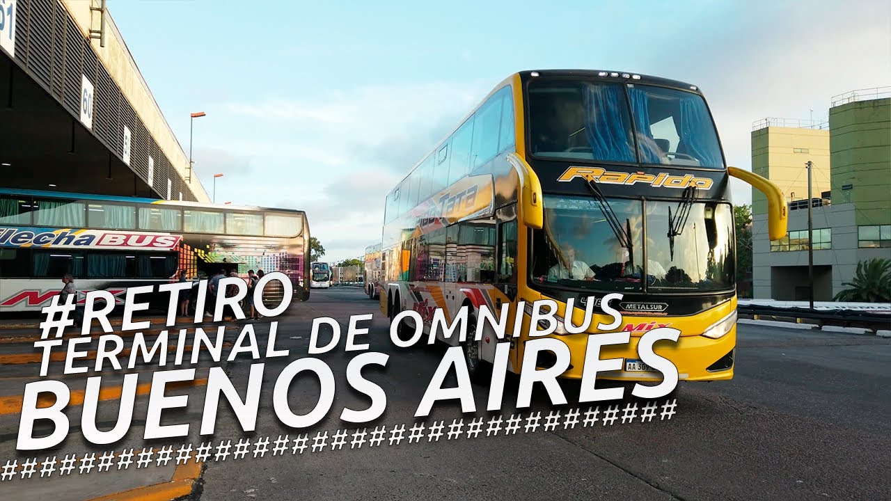 Recorriendo TERMINAL DE ÓMNIBUS RETIRO I BUENOS AIRES I ARGENTINA I 4K Walking VLOG